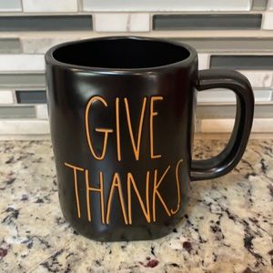 Rae Dunn GIVE THANKS mug cup